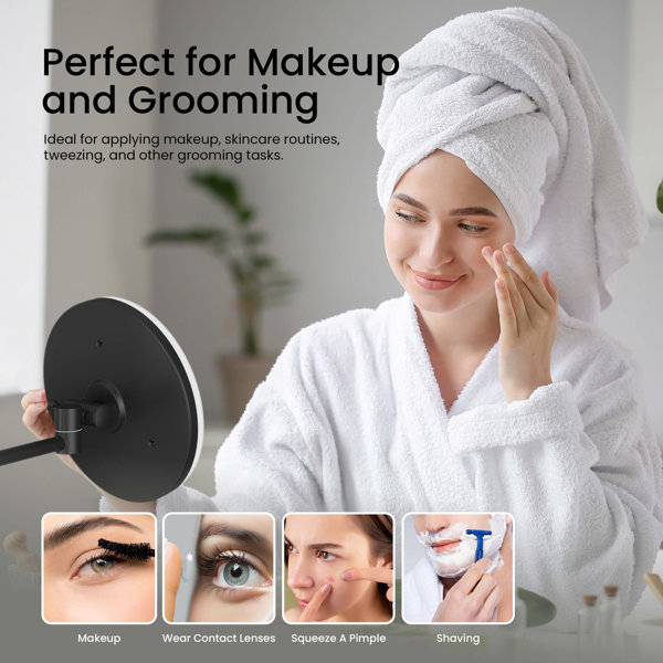 KIBI USA Round Wall Mirror Wayfair